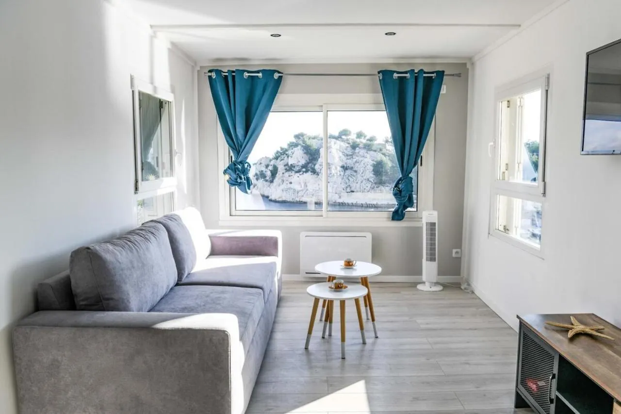 Appartement Pieds Dans L'Eau - Terrasse Vue Mer 2 Chambres Le Rove