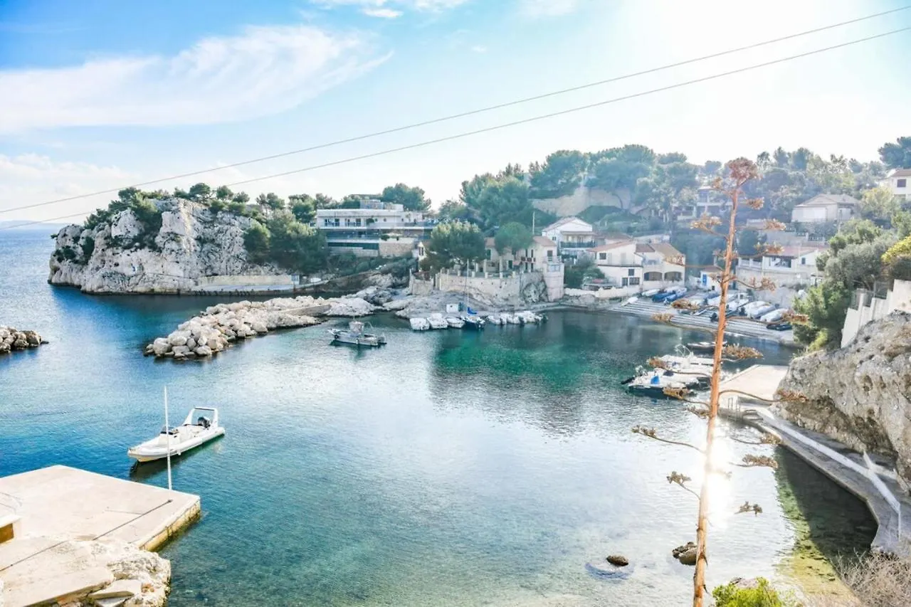 Pieds Dans L'Eau - Terrasse Vue Mer 2 Chambres Le Rove France